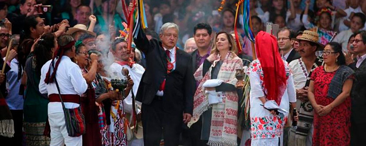 Toma de posesión de Andrés Manuel López Obrador © WARP