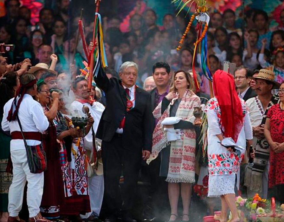 Toma de posesión de Andrés Manuel López Obrador © WARP