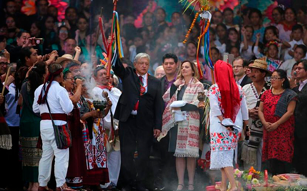 Toma de posesión de Andrés Manuel López Obrador © WARP