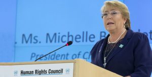 Michelle Bachelet, UN-Hochkomissarin für Menschenrechte © ONU/Jean-Marc Ferré