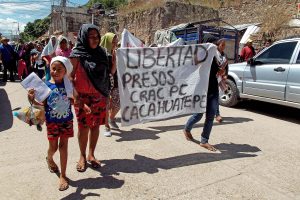 Demand for freedom for CECOP prisoners © SIPAZ