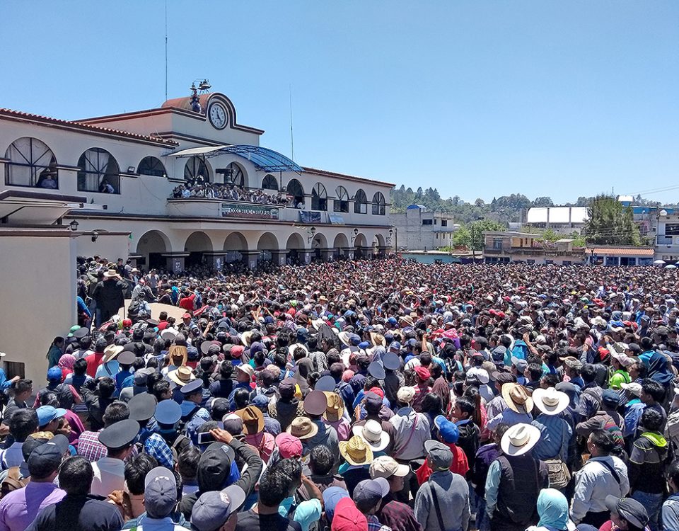 Elections par le biais des us et coutumes dans la municipalité d’Oxchuc © SIPAZ