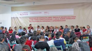 Konsultationsprozess für die Verfassungs- und Rechtsreform über die Rechte der indigenen und afro-mexikanischen Völker, San Cristóbal de Las Casas, Chiapas, Juli 2018 © SIPAZ