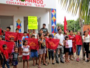 Organización Sol Rojo en el Istmo de Tehuantepec, octubre de 2019 © SIPAZ