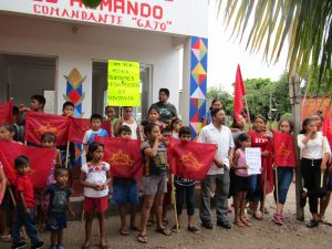 Organisation Sol Rojo, Isthme de Tehuantepec, octobre 2019 © SIPAZ