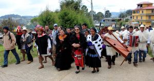 Victoria Tauli-Corpus, la Rapporteure spéciale des Nations Unies sur les droits des peuples autochtones, effectue une visite au Chiapas, 2018 © Frayba