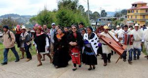 Victoria Tauli-Corpus, UN Special Rapporteur on the rights of indigenous peoples, visits Chiapas, 2018 © Frayba