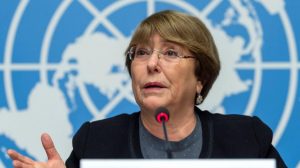 Michelle Bachelet, Hohe Kommissarin der Vereinten Nationen für Menschenrechte © UN / Daniel Johnson