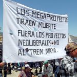 “No al Tren Maya”, marcha del Congreso Nacional Indígena (CNI) en Chiapas © SIPAZ