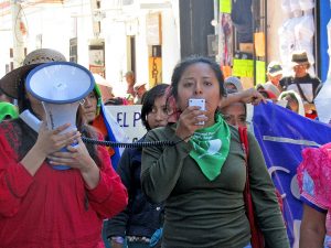 Manifestation de femmes, 25 novembre 2019, San Cristóbal de Las Casas © SIPAZ