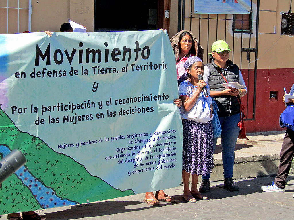 Frauenmarsch, 25. November 2019, San Cristóbal de Las Casas © SIPAZ