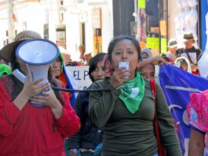 Internationaler Tag zur Beseitigung von Gewalt gegen Frauen, San Cristóbal de Las Casas, November 2019 © SIPAZ