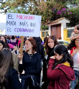 Journée internationale de La Femme, San Cristóbal de Las Casas, mars 2020 © Aitziber Jiménez de Aberasturi