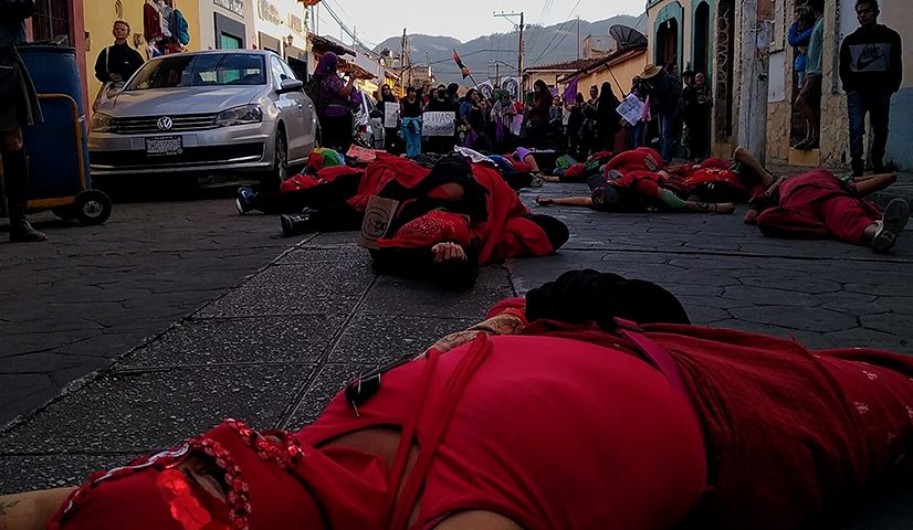 Día Internacional de la Mujer, San Cristóbal de Las Casas, marzo de 2020 © Ihana Iriondo