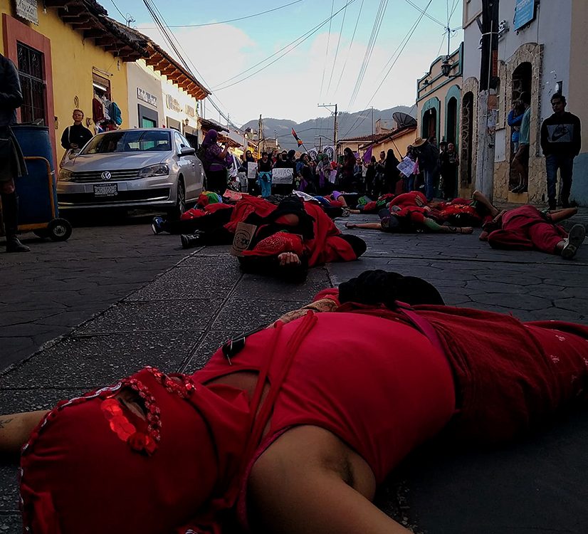 Día Internacional de la Mujer, San Cristóbal de Las Casas, marzo de 2020 © Ihana Iriondo