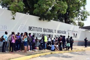 Station d'immigration du 21e siècle à Tapachula © Mural.com