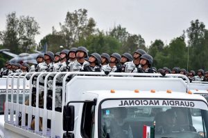 Elementos de la Guardia Nacional afinan detalles para el desfile militar © Jazmín Adrián - publimetro.com.mx