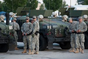 US National Guard troops © Reuters