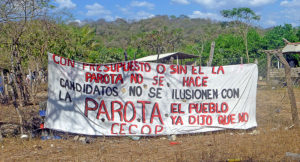 Resistencia ante la Presa de la Parota, Guerrero © SIPAZ - Archivo