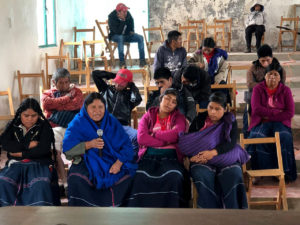 Besuch in Aldama der zivilen Beobachtungsmission des RedTdT © Mco