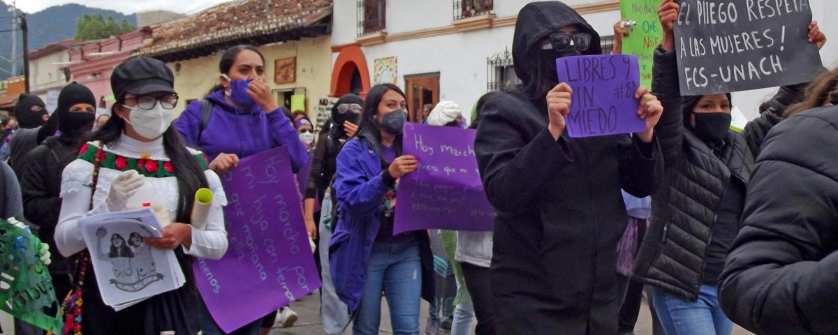 8M à San Cristóbal de Las Casas, 2021 © SIPAZ