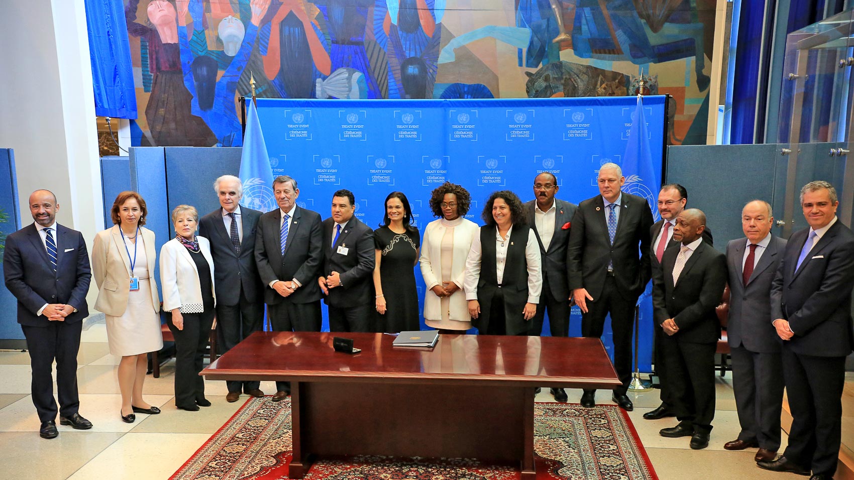 Opening of signatures of the Escazú Agreement © CEPAL