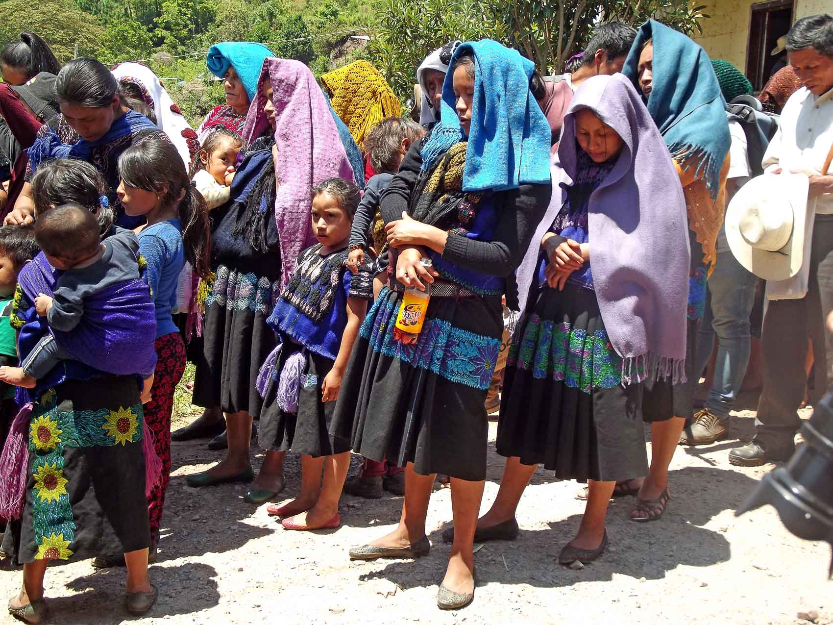 Return of displaced people from Rio Jordán, Chenalhó back to their community© SIPAZ