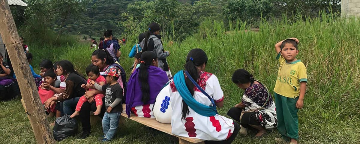 Communities in a situation of forced displacement: one of the faces of the violence and impunity that prevail in the state © Chiapas Paralelo