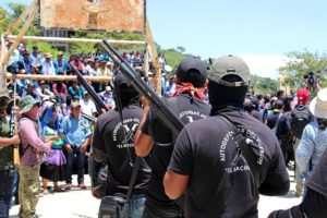 Grupo de autodefensa El Machete © La Silla Rota