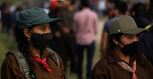 El EZLN se pronuncia frente al contexto de violencia que impera en Chiapas © Isabel mateos - Cuartoscuro