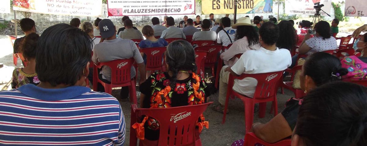 Treffen El Istmo Es Nuestro, Oaxaca, November 2021 © SIPAZ