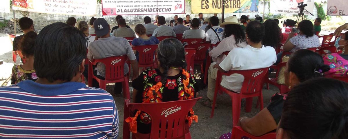 Rencontre “L'Isthme est à nous”, Oaxaca, novembre 2021 © SIPAZ