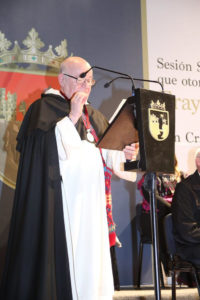 Fray Gonzalo Ituarte reçoit la Médaille Fray Bartolomé de las Casas © SIPAZ