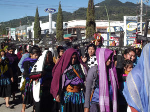 Peregrinación del Pueblo Creyente, San Cristóbal de Las Casas, enero de 2022 © SIPAZ