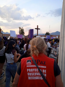 Women's march on International Women's Day, San Cristóbal de Las Casas © SIPAZ