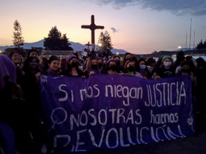 Women's march on International Women's Day, San Cristóbal de Las Casas © SIPAZ