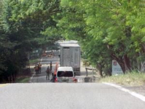 Military checkpoints in the Pacific, jungle and central migration corridors © Voces Mesoamericanas