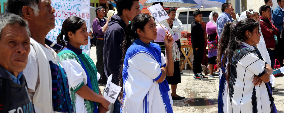 Pilgerreise des gläubigen Volkes der Diözese San Cristóbal de Las Casas, Juli 2022 © SIPAZ