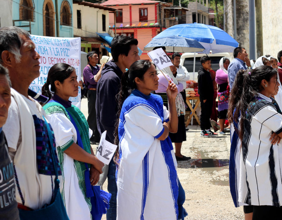 Pèlerinage des fidèles du diocèse de San Cristóbal de Las Casas, juillet 2022 © SIPAZ