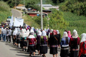 Peregrinación del Pueblo Creyente de la Diócesis de San Cristóbal de Las Casas, julio de 2022 © SIPAZ