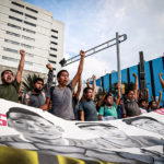 Estudiantes realizan el conteo de los 43 normalistas desparecidos. 26 de septiembre 2021 © Andrea Gama / Forbes México