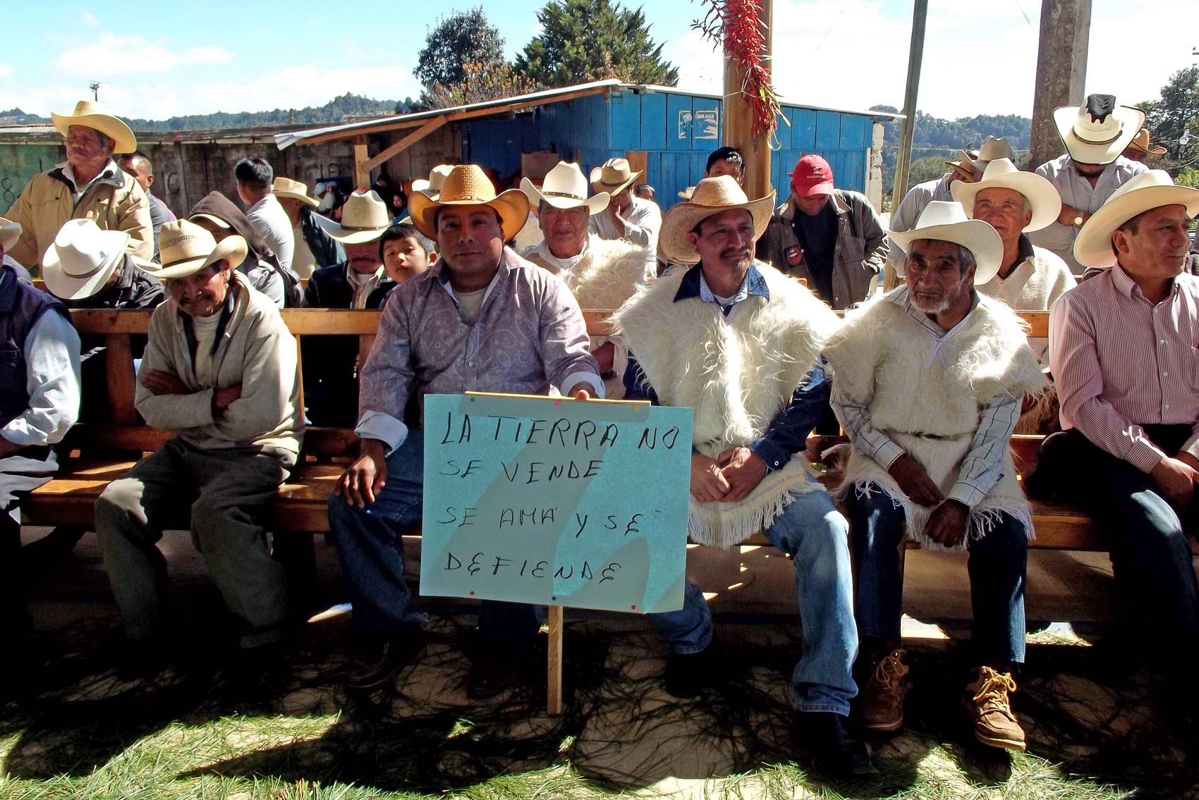 “The Earth is not for sale, it is loved and defended”, MODEVITE © SIPAZ, Archive