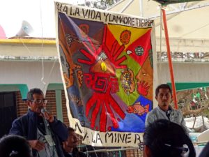 “Sí a la Vida y a la Madre Tierra. No a la minería”, Oaxaca © SIPAZ, Archivo