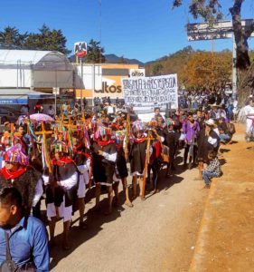 Peregrinación del Pueblo Creyente, San Cristóbal de Las Casas, Enero de 2023 © SIPAZ