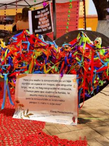 Evento de madres buscadoras en San Cristóbal de las Casas, mayo de 2023 © SIPAZ