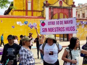 Evento de madres buscadoras en San Cristóbal de las Casas, mayo de 2023 © SIPAZ