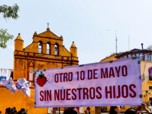 Evento de madres buscadoras en San Cristóbal de las Casas, mayo de 2023 © SIPAZ
