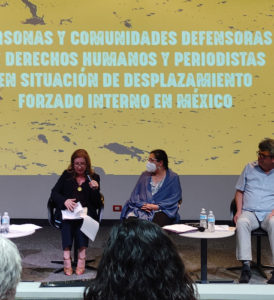 Conversatorio sobre Desplazamiento forzado interno, Ciudad de México, julio de 2023 © SIPAZ