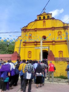 Peregrinación del Pueblo Creyente, Oxchuc, julio de 2023 © SIPAZ