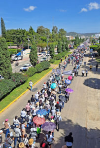 Peregrinación por la Paz de la zona Sureste, Comitán, agosto de 2023 © SIPAZ